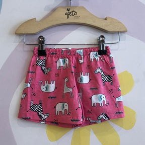 Shorts menina infantil Diversos Tam 2