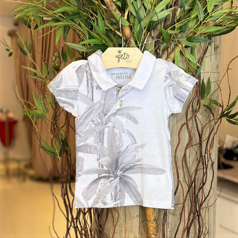 Camiseta manga curta menino Reserva Polo Bananeira