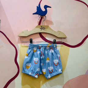 Shorts menina bebê