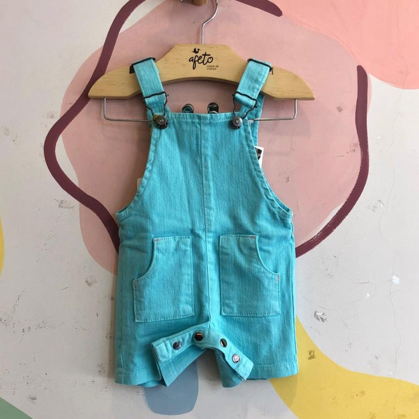 Jardineira menina Sarja