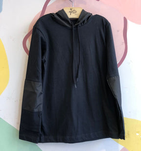 Blusa Manga Longa menino com Touca Tactel Tom Quest