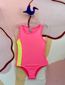 Maio Bograntex Infantil menina Risca Neon