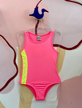 Maio Bograntex Infantil menina Risca Neon