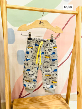 Calça bebê Hrradinhos menino Carros