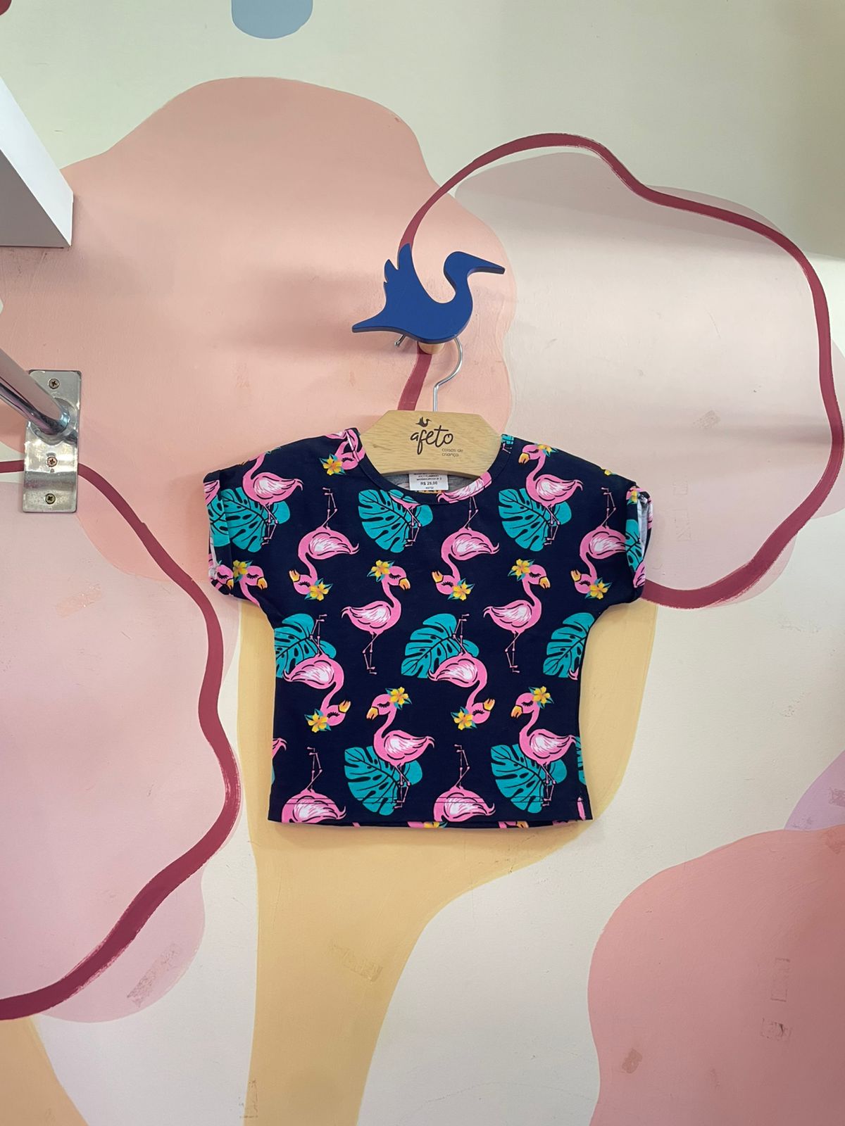 Blusa Manga Curta menina bebê variada