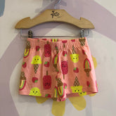 Shorts menina infantil Diversos Tam 4