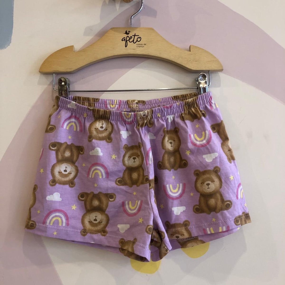 Shorts menina infantil Diversos Tam 10