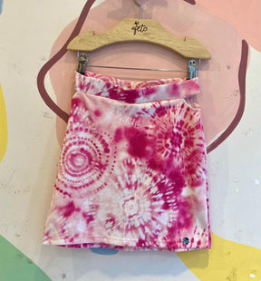 Saia Menina Acostamento Tie Dye