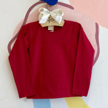 Blusa Manga Longa menina Basica