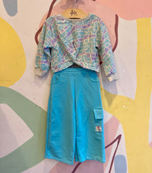 Conjunto Manga Longa Calça menina infantil Le Petit