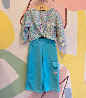 Conjunto Manga Longa Calça menina infantil Le Petit