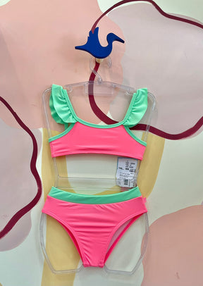 Biquini Bograntex Infantil menina Babado Alca