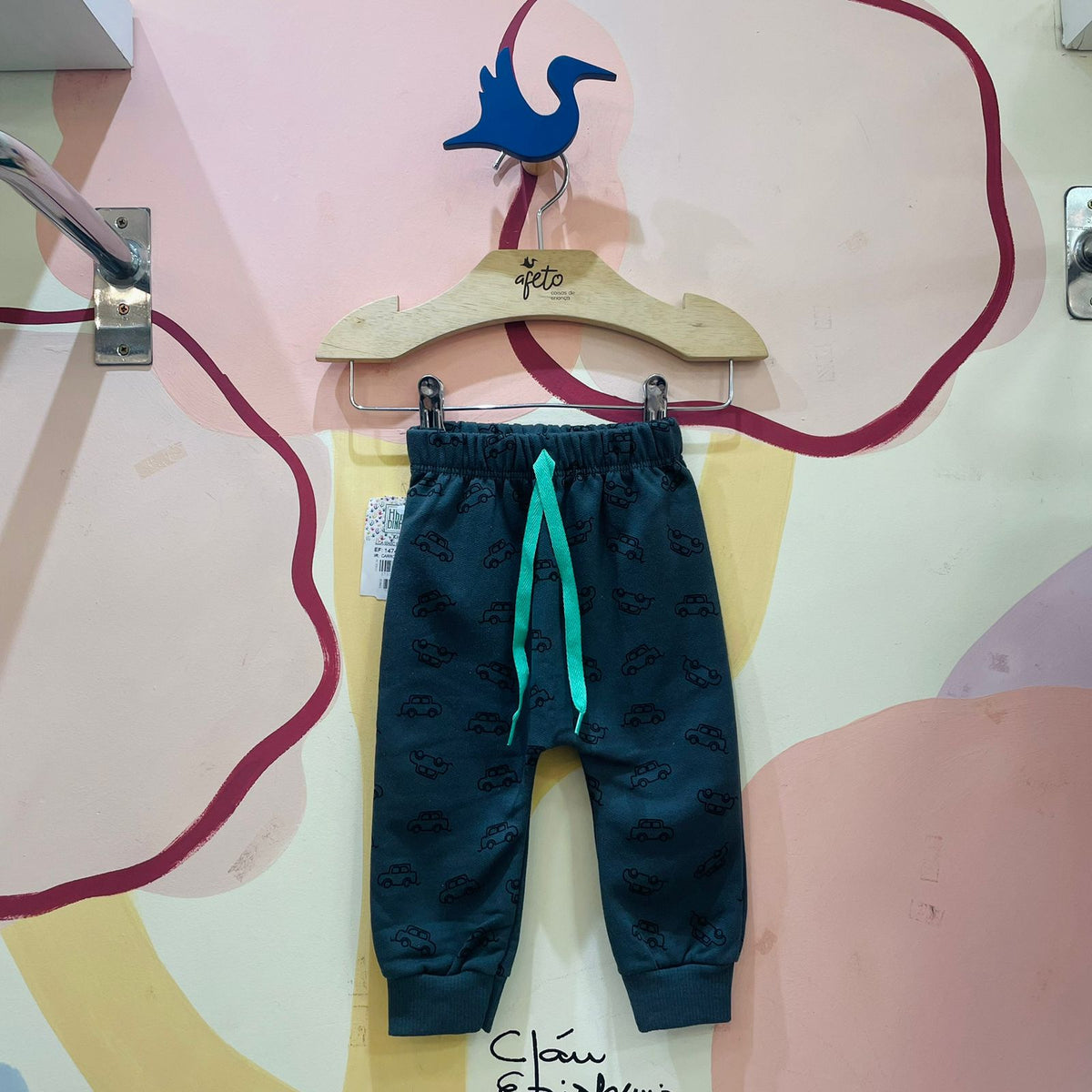 Calça bebê Hrradinhos menino Carros