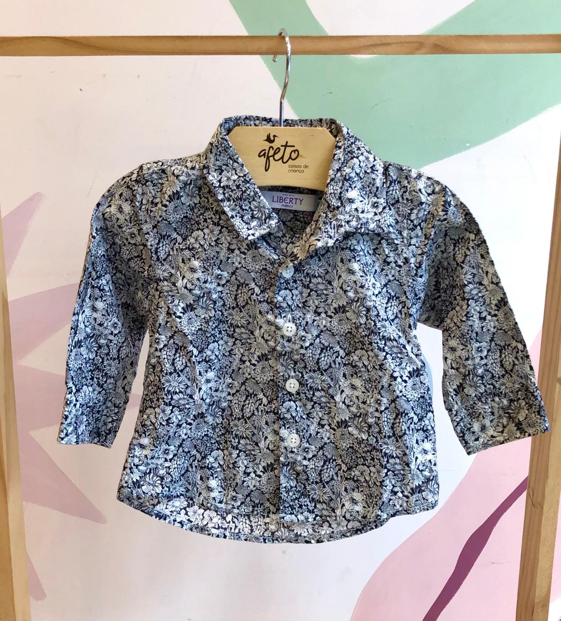 Camisa Manga Longa menino Folhagem