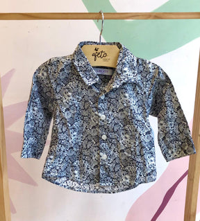 Camisa Manga Longa menino Folhagem