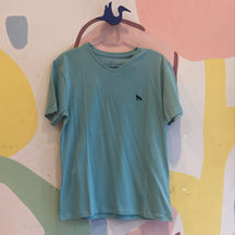 Camiseta Manga Curta menino gola V