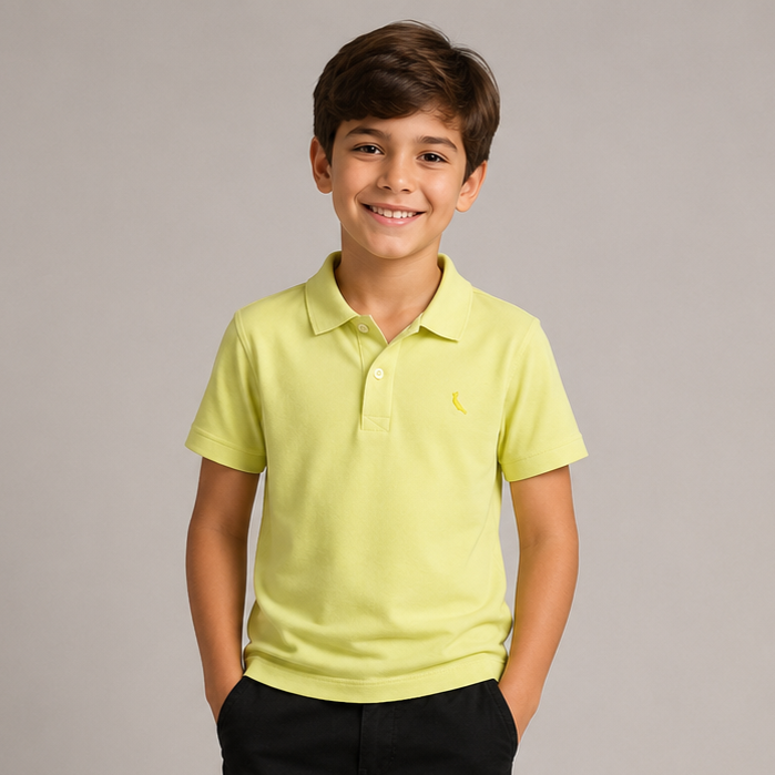 Camiseta Manga Curta Reserva Infantil Menino Polo Piquet