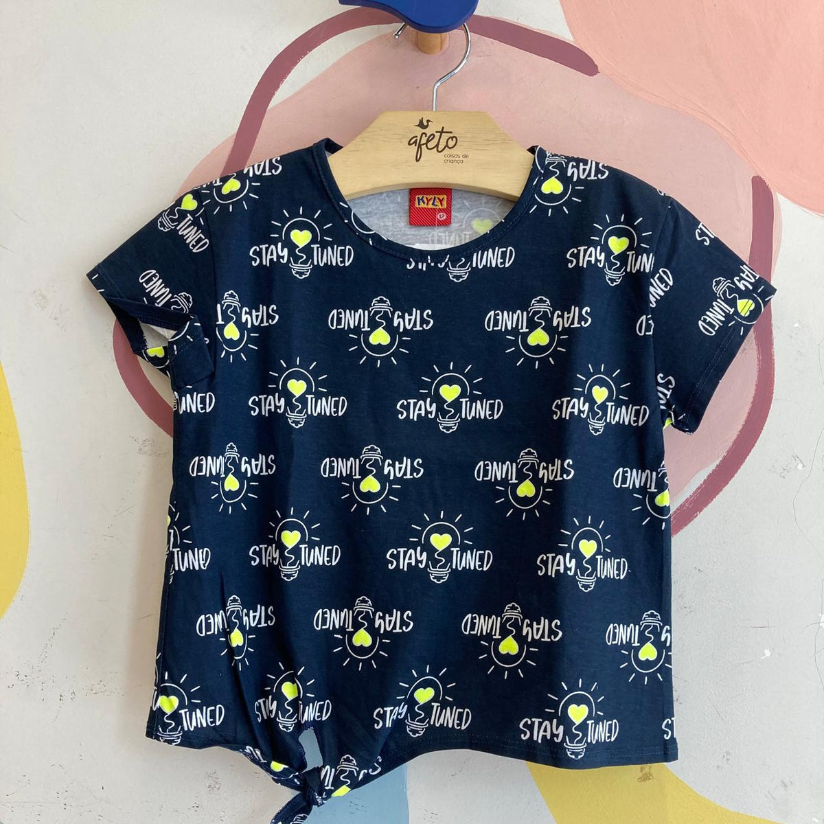 Blusa Manga Curta menina