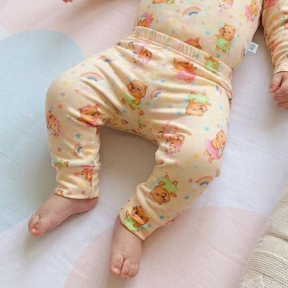 Calça Térmica Menina Bebê Capivara Pingo Lele